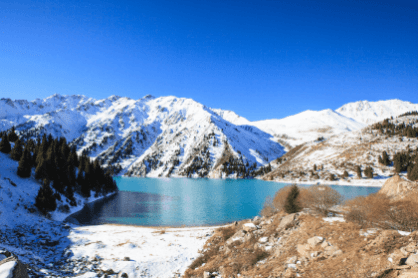 קזחסטן אלמטי חופשת סקי זוגית משפחתית